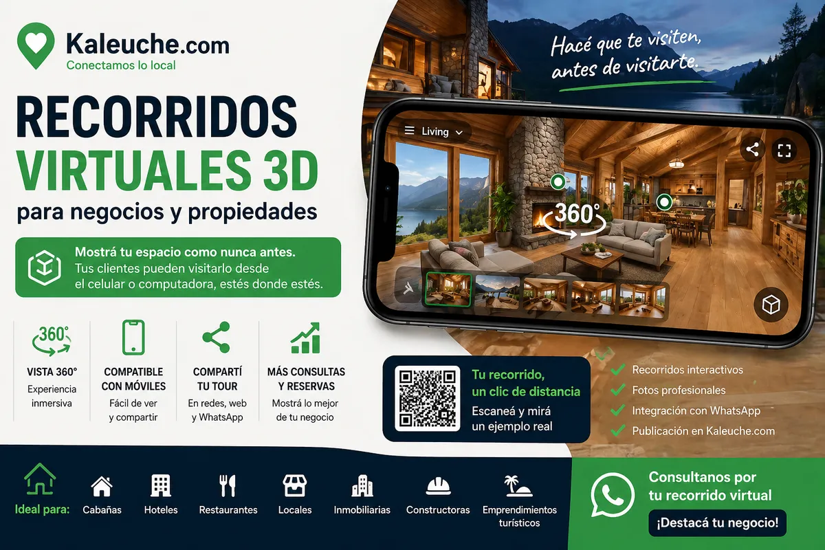 Recorridos Virtuales 3D para Negocios y Propiedades