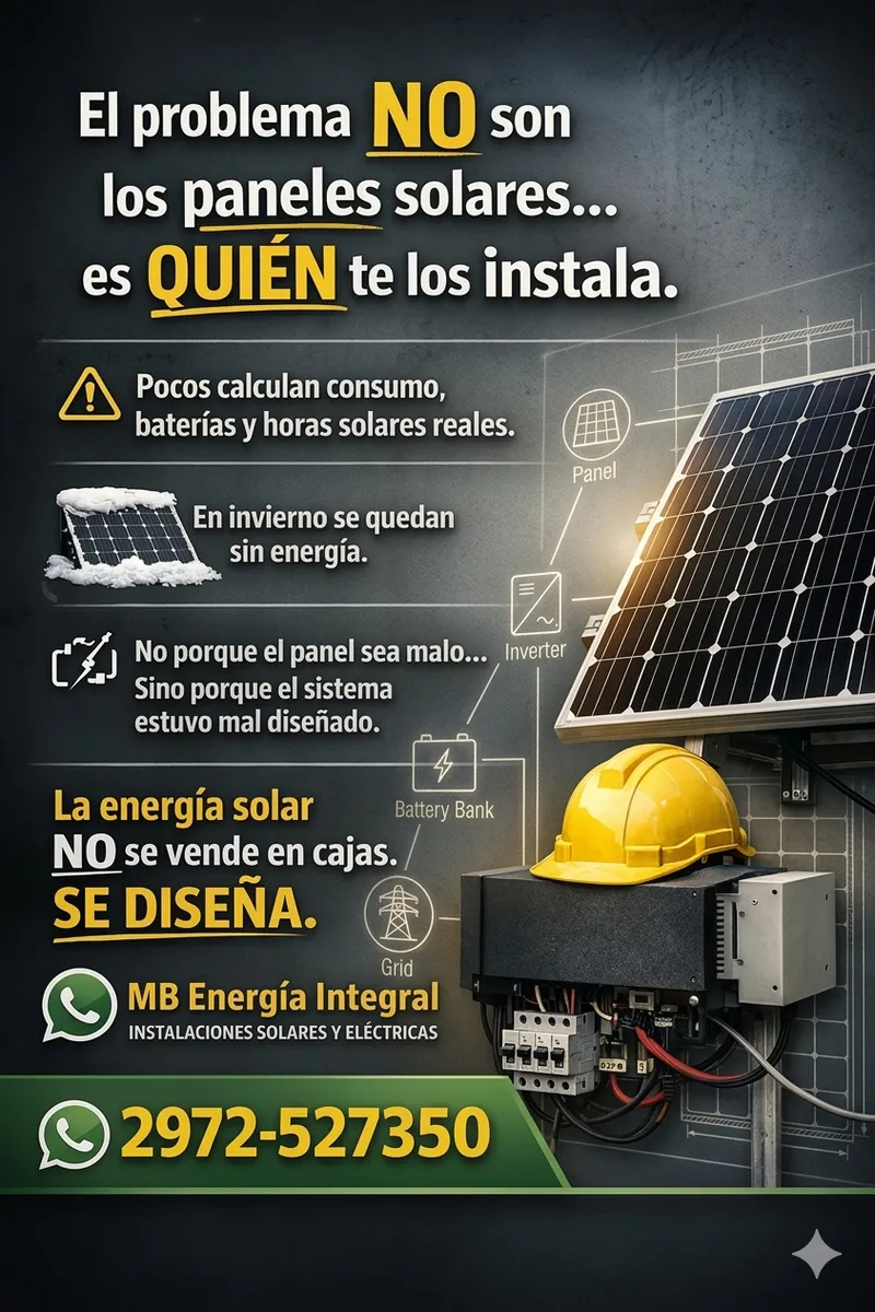 Diseño y cálculo de sistema solares monofásico y trifásico para uso residencial Off-Grid con manejo remoto, consulte opciones