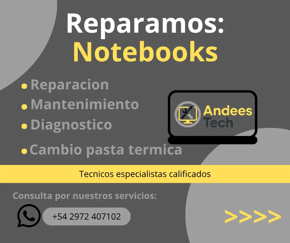 AndeesTech! servicio tecnico de calidad.