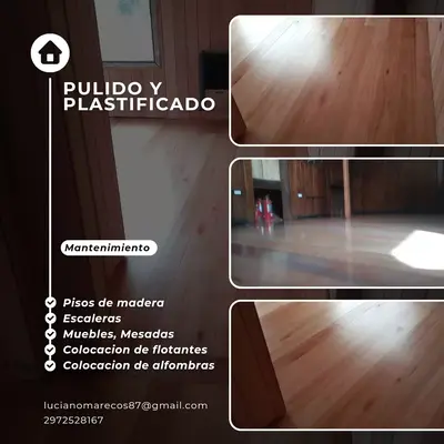 Image of pulido y plastificado de pisos